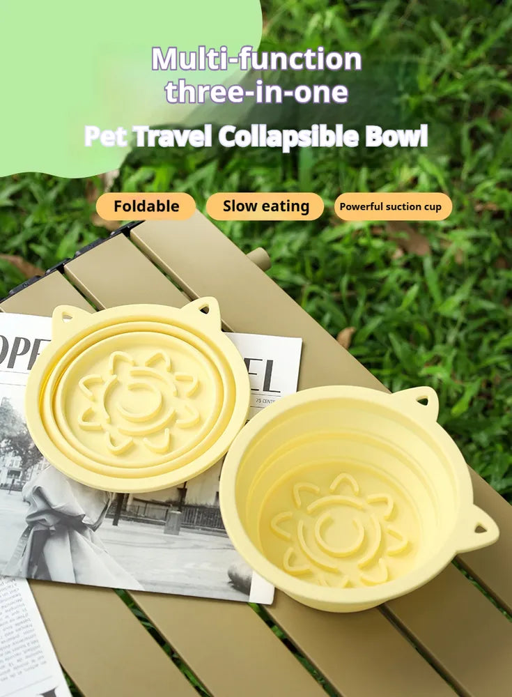 Collapsible Travel Bowl