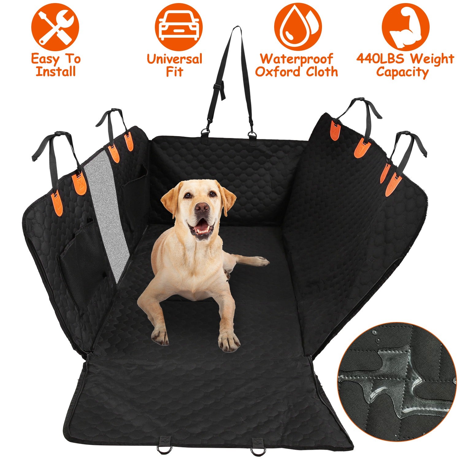 Mesh Car Hammock — product view